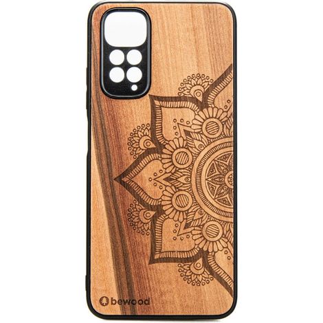Custodia in legno per Xiaomi Redmi Note 11 / 11S MANDALA ALBERO DI MELE