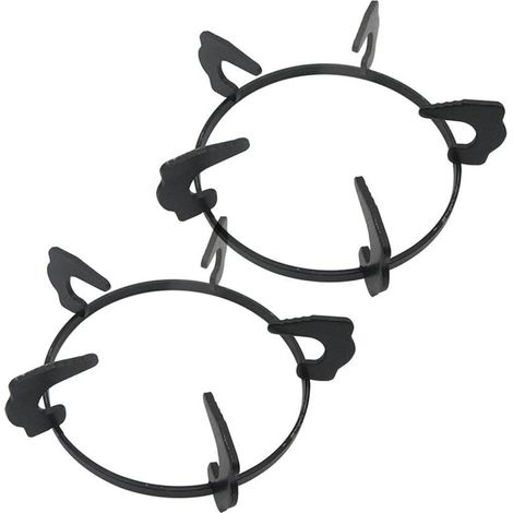 Anneau de Support de Wok de 2 pièces, Anneau de Support de Wok de cuisinière à gaz, Supports de Support de Wok Support de Casserole (1/5)