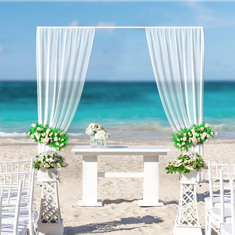 Arco para Globos de Boda de Metal Soporte de Fondo para Fotografía 3 x 3 m (1/5)
