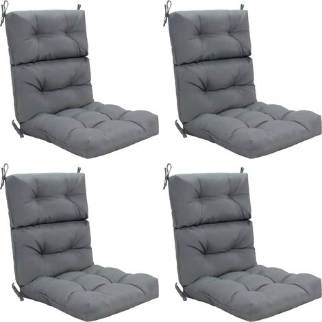 COSTWAY Cuscino Per Poltrone,Cuscino Per Poltrone Da Giardino,Cuscino Per Poltrona Relax,Cuscino Imbottito Per Poltrona Relax,Cuscino Per Sdraio,Cuscino Per S (1/5)