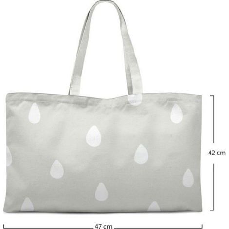 Sac Shopping - Coton - 72 x 47 cm - Pour Courses Supermarché Livres Quotidien - 1 Pièce (1/4)