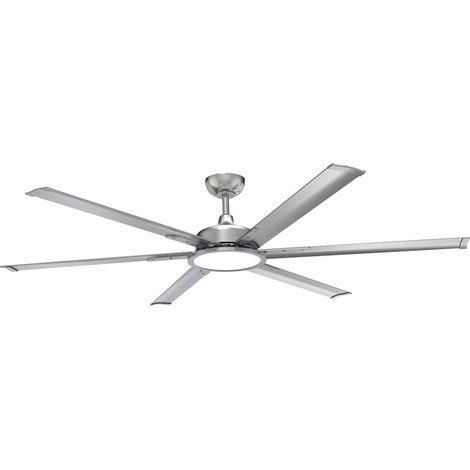 Ventilador de techo LED Avon 180cm. CCT Dim (20W) Aluminio (1/3)