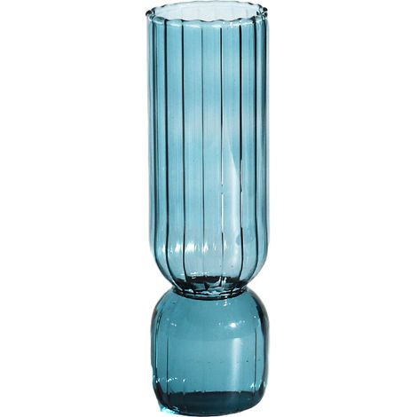 Vaso De Vidrio Cilíndrico - Sin Plomo - Para Flores Decorativas Y Adorno Interior - 1 Unidad (1/5)