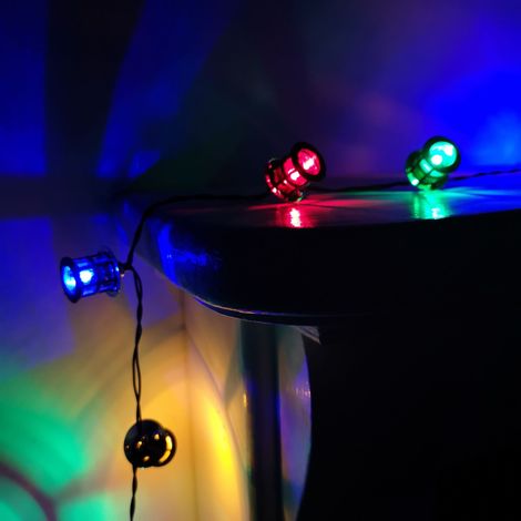 40 LED 4m Indoor Outdoor LED Palace Cage Christmas Lights in Multicoloured (1/5)