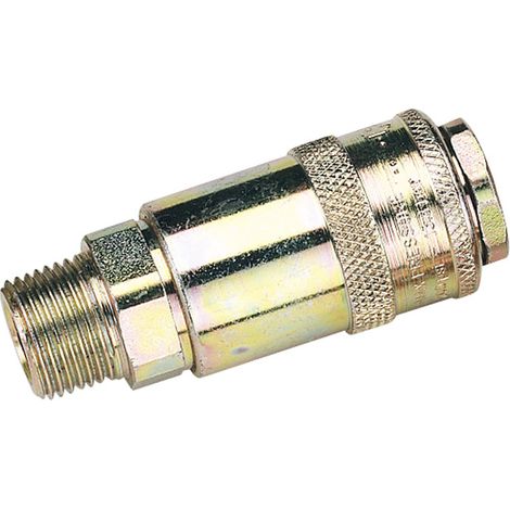 Draper 3/8" Male Thread PCL Tapered Airflow Coupling (Sold Loose) (37835) (1/5)
