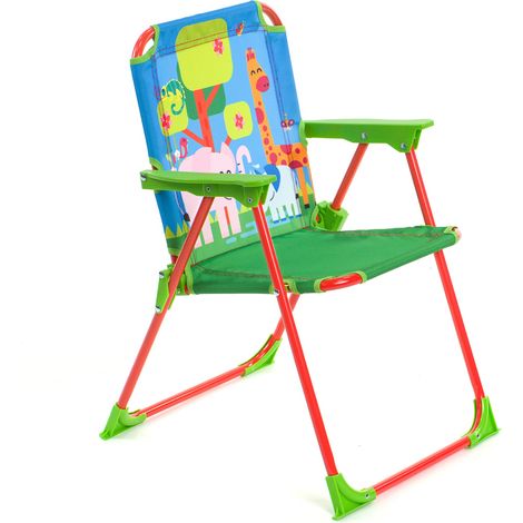 Sedia Pieghevole TOFFY per Bambini con Design Allegro, per Casa, Giardino e Spiaggia (1/5)
