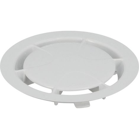 Grille blanche en PVC antibactérien pour tout siphon sol souple de gamme SITAR - Nicoll (1/3)