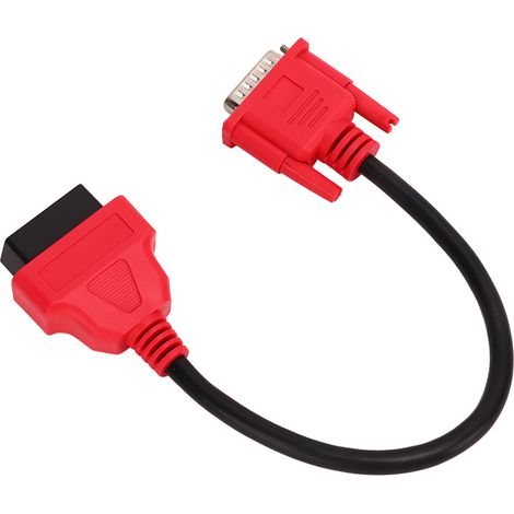 Adaptateur câble OBD2 vers OBD1 EAA0355L93A, connecteur diagnostic pour scanner APOLLO D8, compatible véhicules, outil de test électronique, longueur flexible, qualité robuste. (1/5)