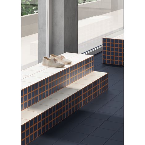 Carrelage Décor OLTRE Cottoblu9 18,6x18,6cm (1/4)