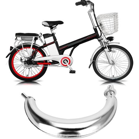 Pot d'échappement chromé compatible avec les accessoires pour motos 80cc, 66cc et 49cc (1/5)