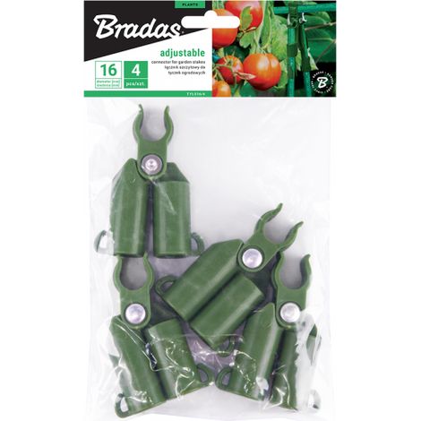 BRADAS ŁĄCZNIK SZCZYTOWY REGULOWANY DO TYCZEK  8mm /4szt....
