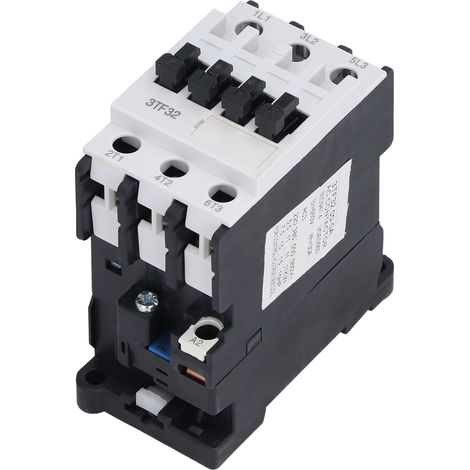 Contacteur CA pour la commande de circuits domestiques, montage sur rail DIN, 220 V 50 Hz, 16 A, 3TF32 (1/5)