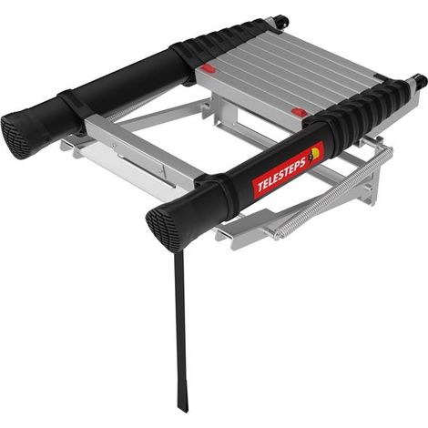 Telesteps 72324-541 Loft Line Mini Telescopic Ladder 9 Tread TEL72324541 (1/4)