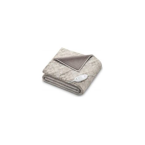 Beurer HD75 Cosy Nordic Termocoperta Elettrica 180x130 cm 100W 6 livelli temperatura Lavabile colore Taupe (1/4)