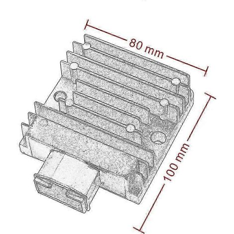SH781AA Regler/Gleichrichter für Honda CBR250R, CBR250, CBR300R, CBR300, CRF250L AC, CRF250, CRF 250, 250L (2013–2017), CBR 250R, 250, 300R, SZRH AB