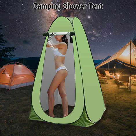 Tente de confidentialité Pop-Up, douche, Camping en plein air, salle de bain, toilettes, changement Portable (1/5)