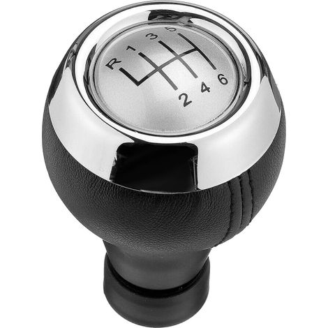 Pommeau de levier de vitesse blanc pour MINI COOPER R55 R56 R57 R58 R59 R60 R61 6 vitesses
