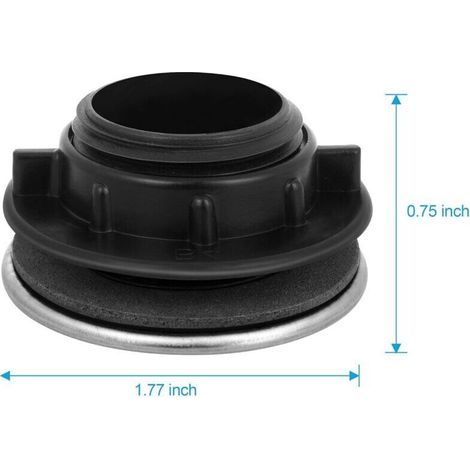 Cache-trou de robinet de cuisine en acier inoxydable, cache-trou de robinet d'évier de haute qualité, acier inoxydable brossé (1/3)