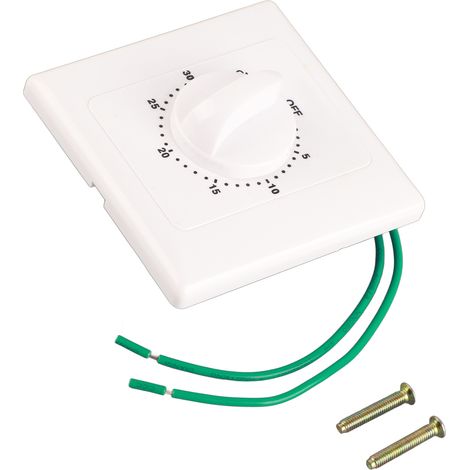 Minuteur mécanique 220V pour pompe, interrupteur temporisé à montage mural, panneau 86, compte à rebours 30 minutes, contrôleur de minuterie. (1/5)