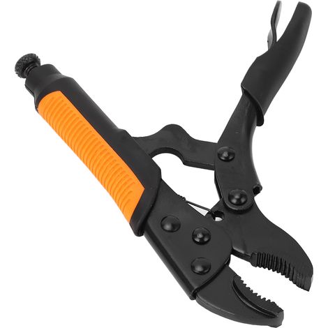 Gebogene Backenklemmen aus Kohlenstoffstahl, verstellbarer Schraubenschlüssel, Spannwerkzeug für Holzbearbeitung, 18 cm (1/5)