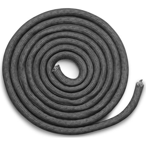 Joint de vitrage pour poêles à cheminée Stockholm de Alltrade Topo - joint de cordon - pièce de rechange aux dimensions parfaitement adaptées