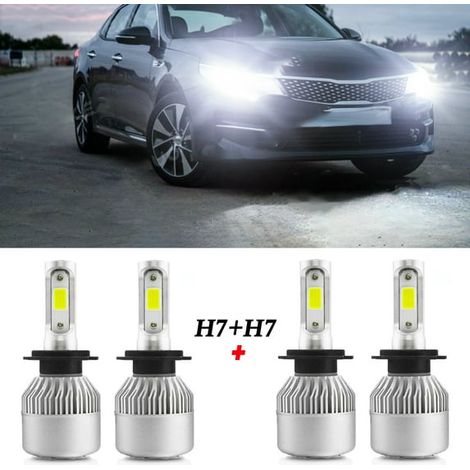 Scheinwerferlampen 9005 HB3 (Fern-/Abblendlicht) und LED-Lampen H11 (Nebelscheinwerfer) für Kia Niro 2017-2019 (4er-Set). (1/4)