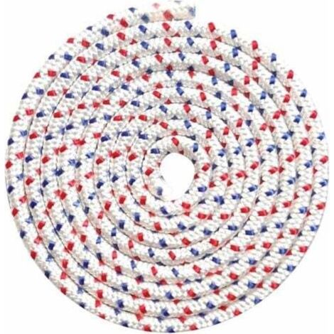 Cuerda de arranque universal de 3 mm x 2 m para cortacéspedes, motosierras y desbrozadoras: duradera y fácil de instalar.