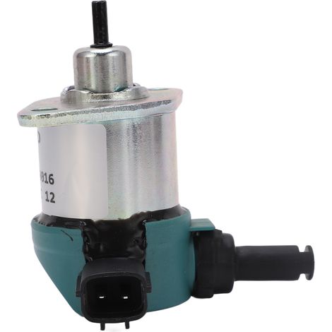 Électrovanne d'arrêt moteur 12V DC pour Kubota D1005, D1105, V1505 - Pièce détachée professionnelle (1/5)