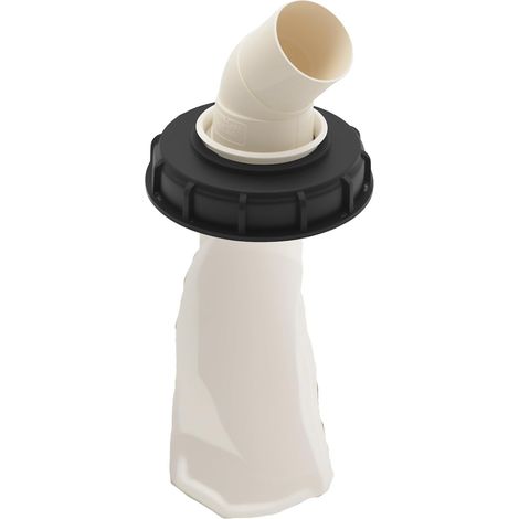 Couvercle de filtre IBC avec filtre en nylon à 45 degrés, compatible avec les réservoirs d'eau de pluie IBC, convient aux raccords de tuyau DN 75 et DN 150, convient aux systèmes (1/5)