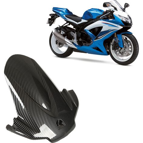 Heckfender aus Kohlefaser für Motorräder, kompatibel mit GSXR 1000 K9 2009-2016 (1/5)