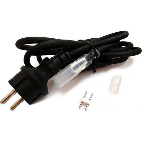 Kit di collegamento alimentazione 220v 1,5m per striscia LED EDM (1/2)