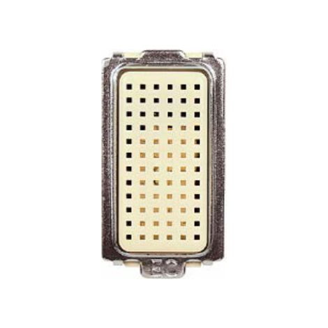 Modulo suoneria 12V, serie Tondò, bianco, compatibile con serie BTicino Magic - Elettrocanali ECL25721