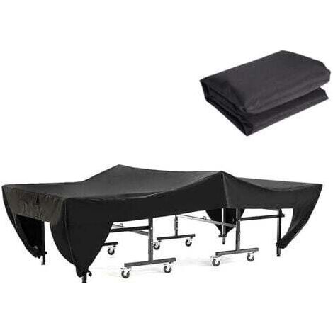LaBlanc - Housse Table Ping-Pong, Housse De Table De Tennis De Table, ImperméAble, Contre Neige Pluie UV pour Intérieur Et Extérieur, 280 x 153 x 73cm (1/5)