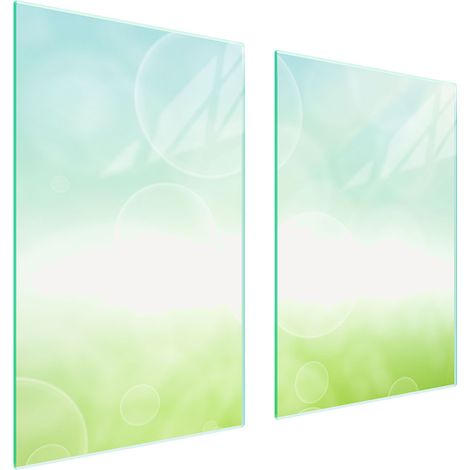 GLASSCHUTZPLATTE FÜR KÜCHE 65x52 DAISY