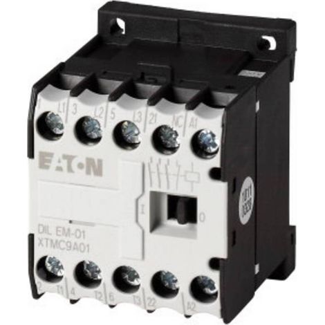 [GEBRAUCHT] B-Ware Eaton Schütz DILEM-01-G(24VDC) 3polig 3 Schließer 4kW 9A IP20 1 Stück (1/2)