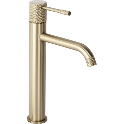 Bathroom Faucet Rea Venti Brush Gold High (1/5)