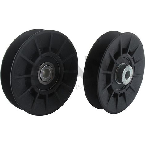 Polea en V con ranura adaptable Snapper para modelos BH, ELT, HZ, LT, NHZ, WLT, YZ. Reemplaza origen 24344, 7024344, 7024344YP.