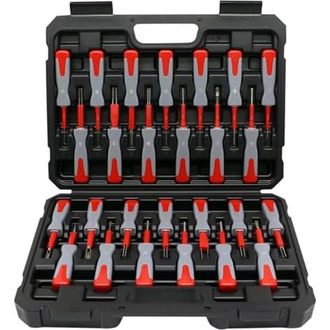 26-TLG Terminal Removal Tool Kit, outil de déverrouillage des connecteurs ISO, automobiles, câbles, kit d'outils pour enlever les broches - (1/5)