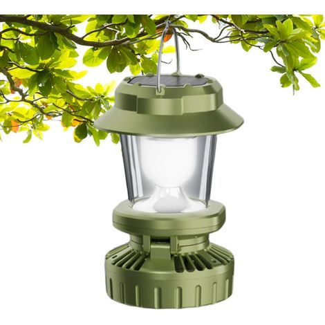 Lumière Solaire pour Camping - Lampe Grill Rechargeable USB avec (1/5)