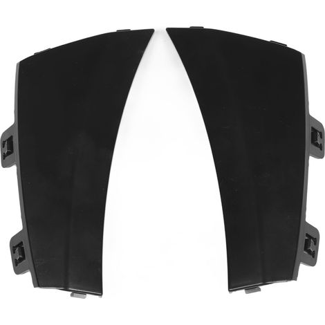 Baguettes de garniture latérales pour le pare-chocs avant des modèles Mercedes-Benz Classe C W205 S205 AMG Line restylés C43 C63 (2019-2021). (1/5)