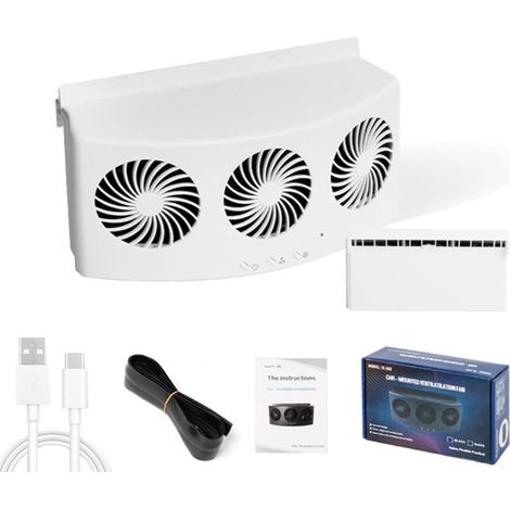 Ventilateur d'extraction d'air rechargeable par USB avec 4000