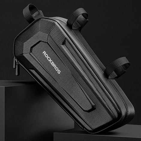 Borsa da moto impermeabile, per motori di grande capacità, pratica, facile da installare, con accessori triangolari. (1/4)