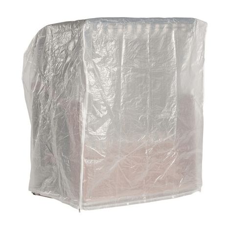 Schutzhülle für Strandkorb Ed. weiß, B 135 x T 105 x H 160 cm