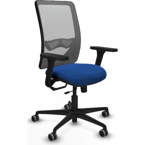Silla de oficina piqueras y crespo Zulema negro espuma alta densidad (1/2)