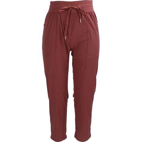 Pantalon de jogging décontracté femme, coulisse, respirant, fitness, course à pied, taille M, couleur vermillon (1/5)