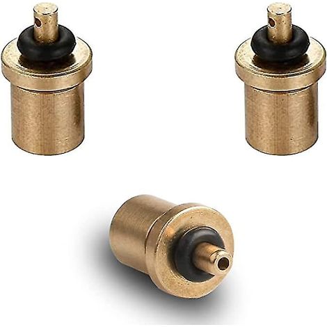 Lot de 3 adaptateurs de recharge de gaz butane (embout de type buse) pour cartouches/bouteilles de butane à valve à vis