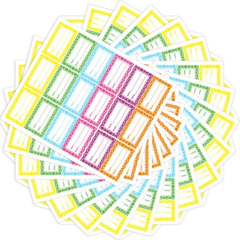 Gefrierschrankaufkleber zur Lebensmittelkennzeichnung 360 (1/5)