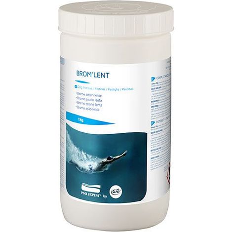 GRE Bromo Lento in Pastiglie Trattamento Acqua Piscina 1kg