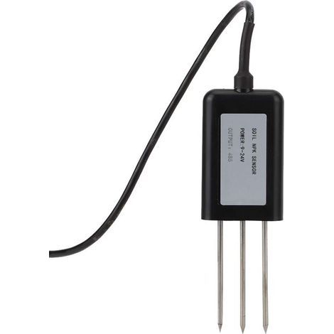 Testeur de Sol, IP68 étanche à l'eau et à la Poussière NPK Sensor Sonde Haute Précision Proatable NPK Sensors Detector Meter avec Port de Communication Rs485 pour Sol Alcalin Substrat de Sol Acide (1/5)