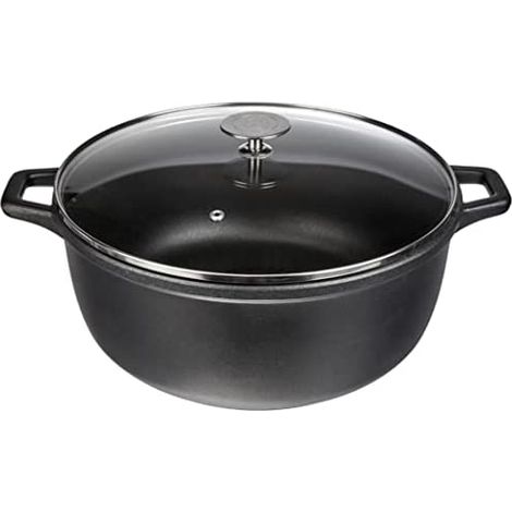 de-buyer Coquelle Choc Extrême Cocotte 28 cm Noir 7 L (1/5)
